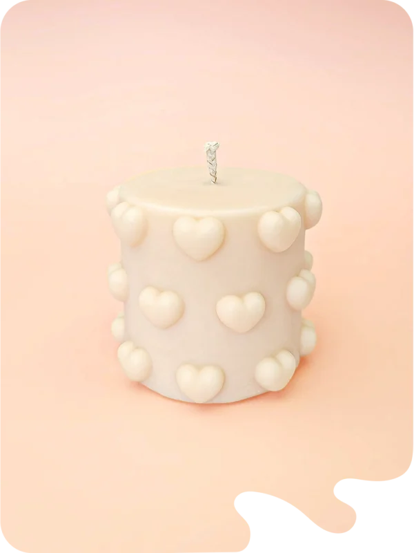 Bougies décoratives <br> "Little Crush"